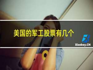 美国的军工股票有几个