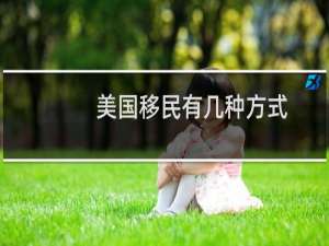 美国移民有几种方式