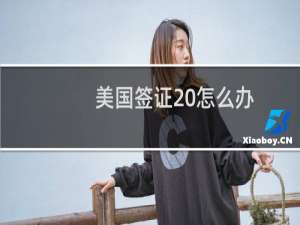 美国签证 怎么办