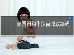 美国纽约华尔街邮政编码是多少