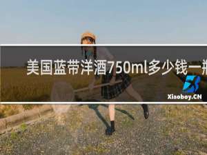 美国蓝带洋酒750ml多少钱一瓶
