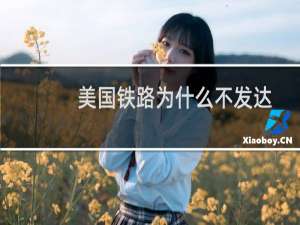 美国铁路为什么不发达