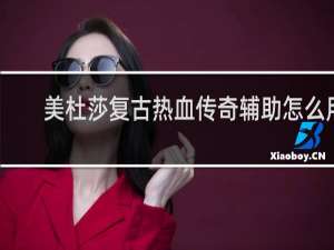 美杜莎复古热血传奇辅助怎么用