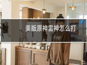 美版原神雷神怎么打