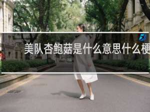 美队杏鲍菇是什么意思什么梗