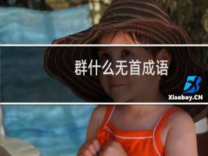 群什么无首成语