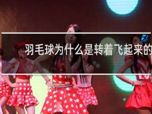 羽毛球为什么是转着飞起来的