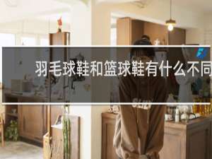 羽毛球鞋和篮球鞋有什么不同