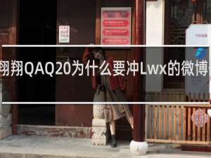 翔翔QAQ 为什么要冲Lwx的微博什么梗