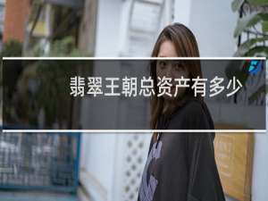 翡翠王朝总资产有多少