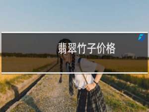 翡翠竹子价格