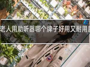 老人用助听器哪个牌子好用又耐用质量好