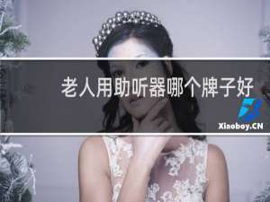 老人用助听器哪个牌子好