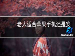 老人适合苹果手机还是安卓手机