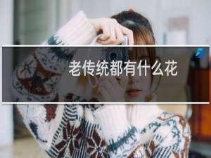 老传统都有什么花