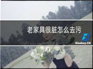 老家具很脏怎么去污