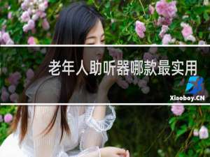 老年人助听器哪款最实用