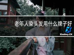 老年人染头发用什么牌子好