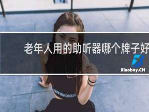 老年人用的助听器哪个牌子好