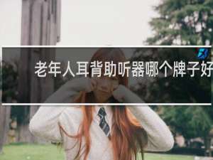 老年人耳背助听器哪个牌子好