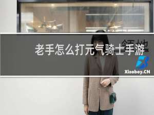 老手怎么打元气骑士手游