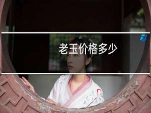 老玉价格多少