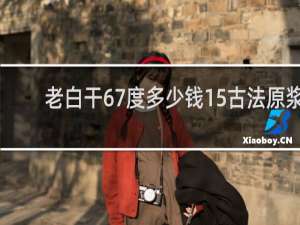 老白干67度多少钱15古法原浆