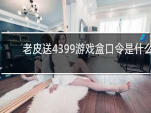 老皮送4399游戏盒口令是什么