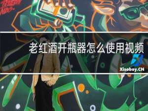 老红酒开瓶器怎么使用视频