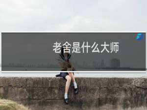 老舍是什么大师