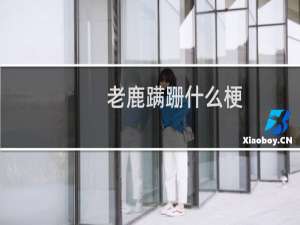 老鹿蹒跚什么梗？老鹿蹒跚是什么意思什么梗