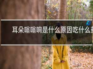 耳朵嗡嗡响是什么原因吃什么药