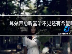 耳朵带助听器听不见还有希望吗
