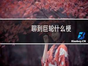 聊到巨轮什么梗？什么梗