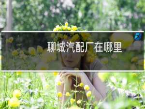 聊城汽配厂在哪里