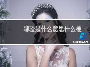 聊骚是什么意思什么梗