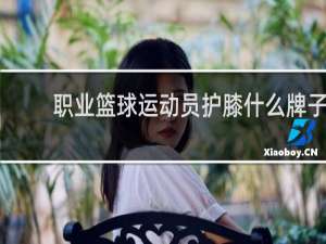 职业篮球运动员护膝什么牌子