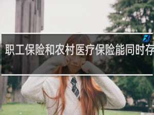 职工保险和农村医疗保险能同时存在吗