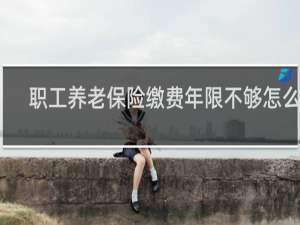 职工养老保险缴费年限不够怎么办