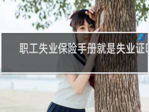 职工失业保险手册就是失业证吗