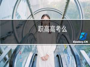 职高高考么
