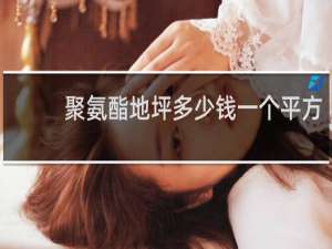 聚氨酯地坪多少钱一个平方