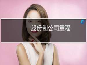 股份制公司章程