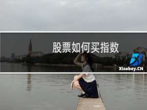 股票如何买指数