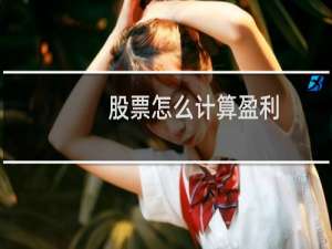 股票怎么计算盈利