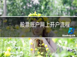 股票账户网上开户流程