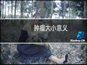 肿瘤大小意义