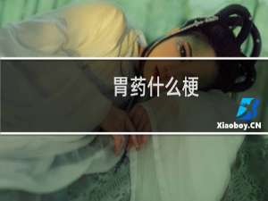 胃药什么梗