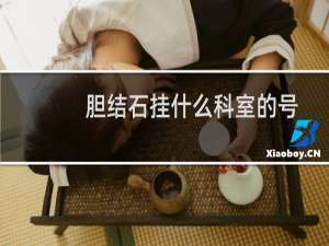 胆结石挂什么科室的号（胆结石挂什么科）