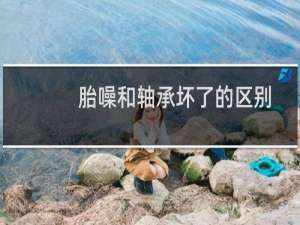 胎噪和轴承坏了的区别